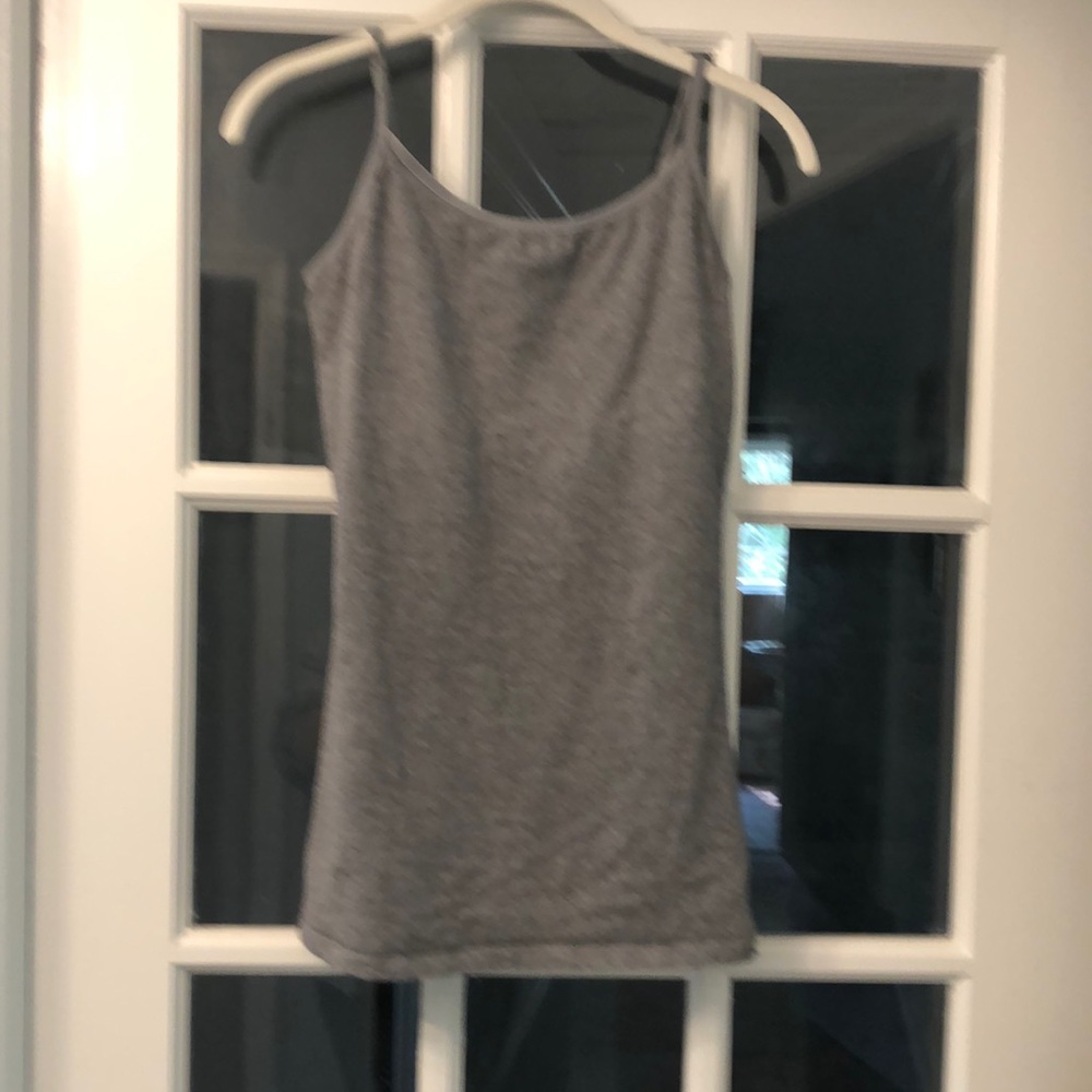 2 cotton tanks with built in bra.
